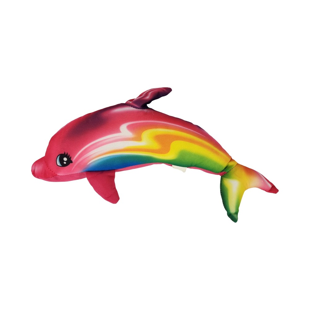 Nanco Rainbow Dolphin Plush Stuffed Animal Toy Kids Gift‎ Pink Blue
